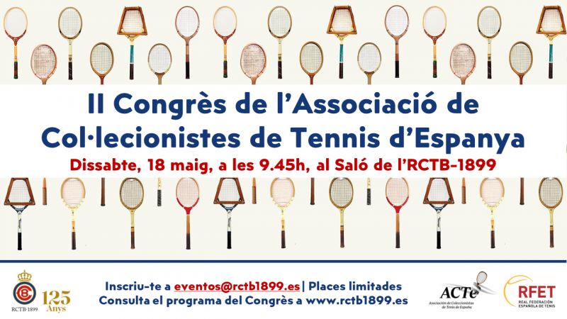 II Congrès de l'Associació de Col·leccionistes de Tennis d'Espanya