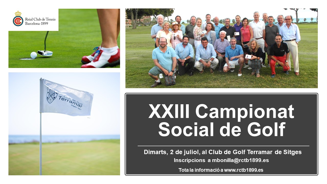 XXIII Campionat Social de Golf 2019