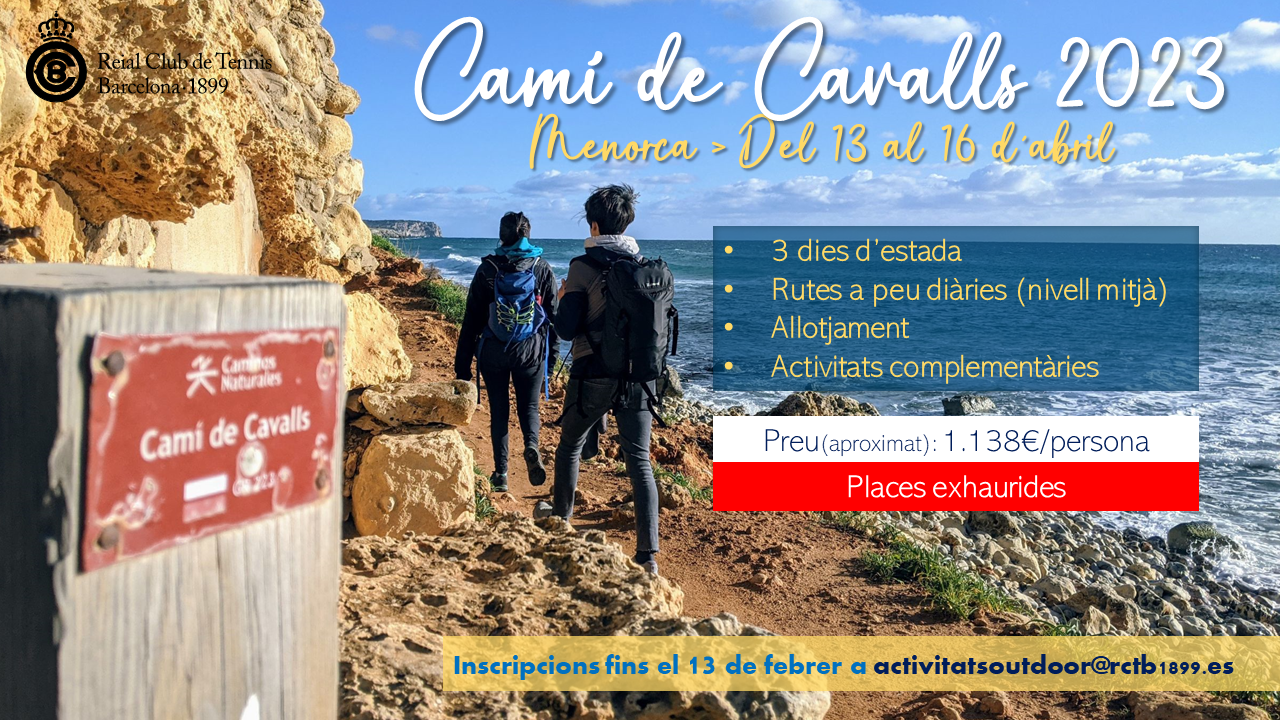 Camí de Cavalls (Menorca - Del 13 al 16 d'abril)
