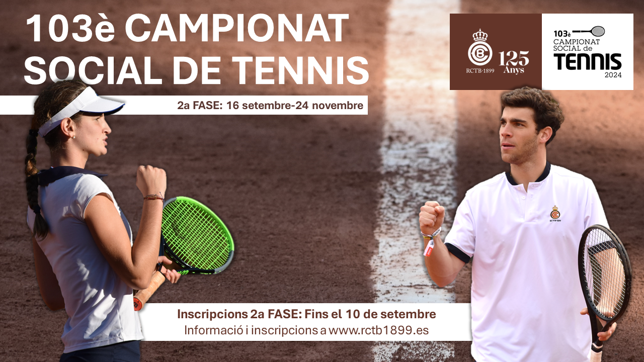 103è Campionat Social de Tennis (2a fase)