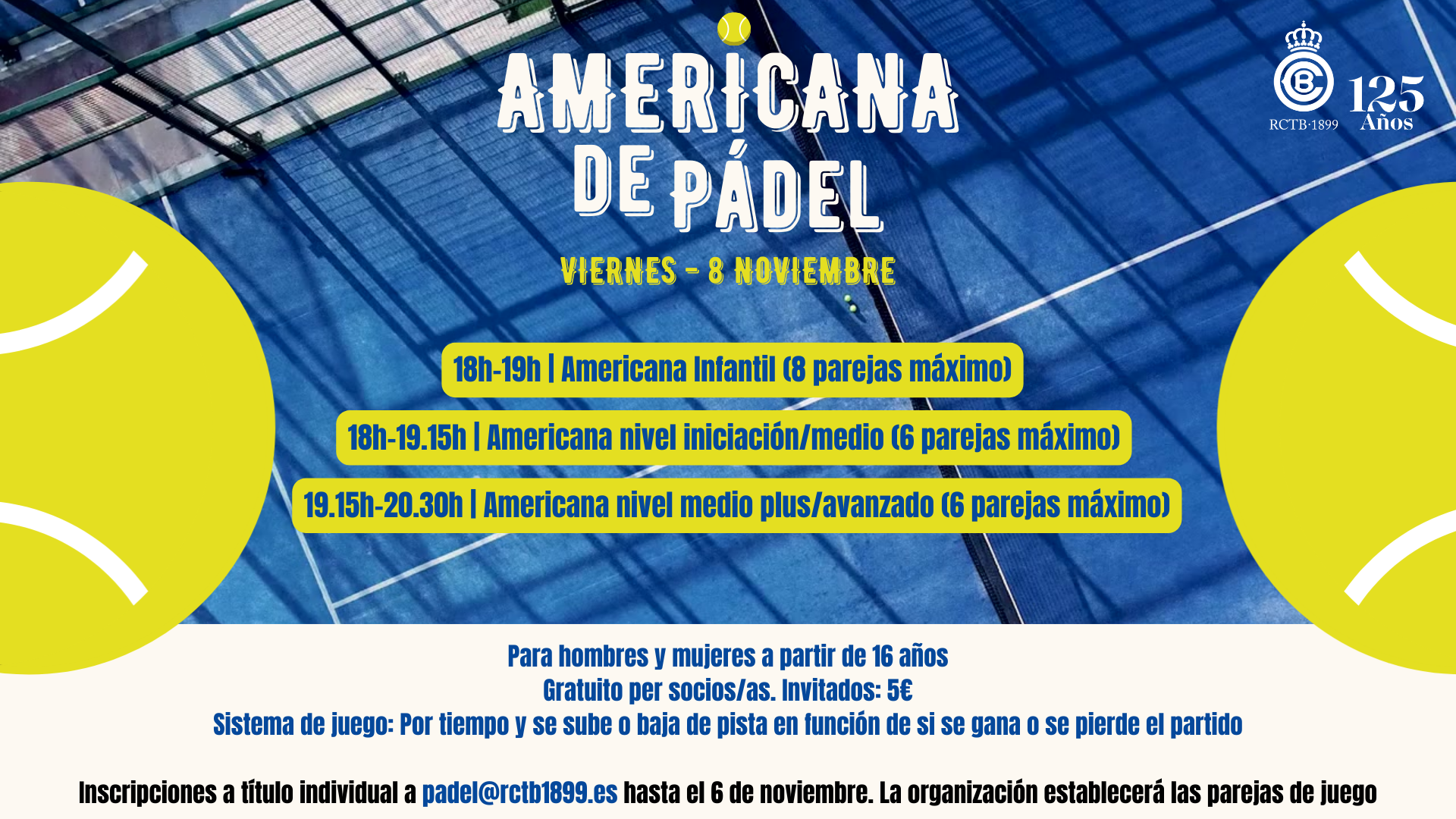 Americana de Pádel 