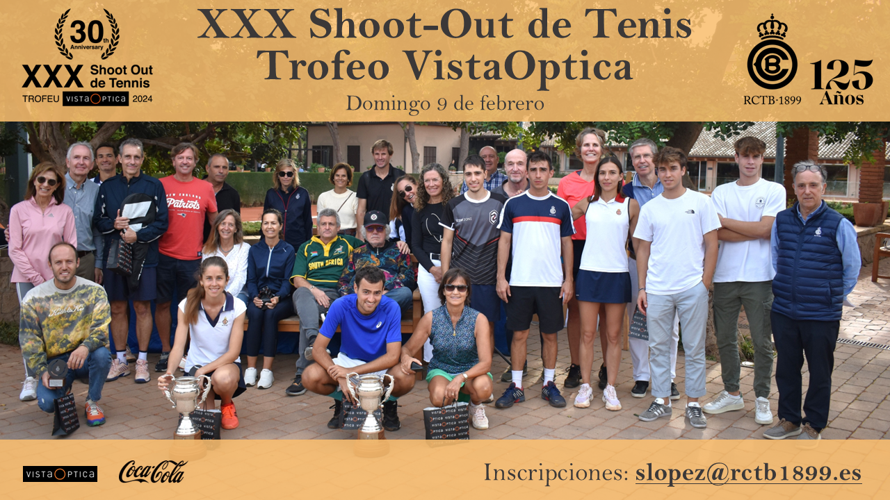 XXX Shoot-Out de Tenis - Trofeo VistaOptica