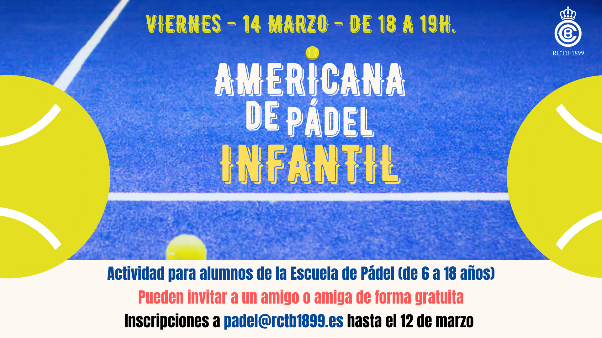 Americana infantil de pádel