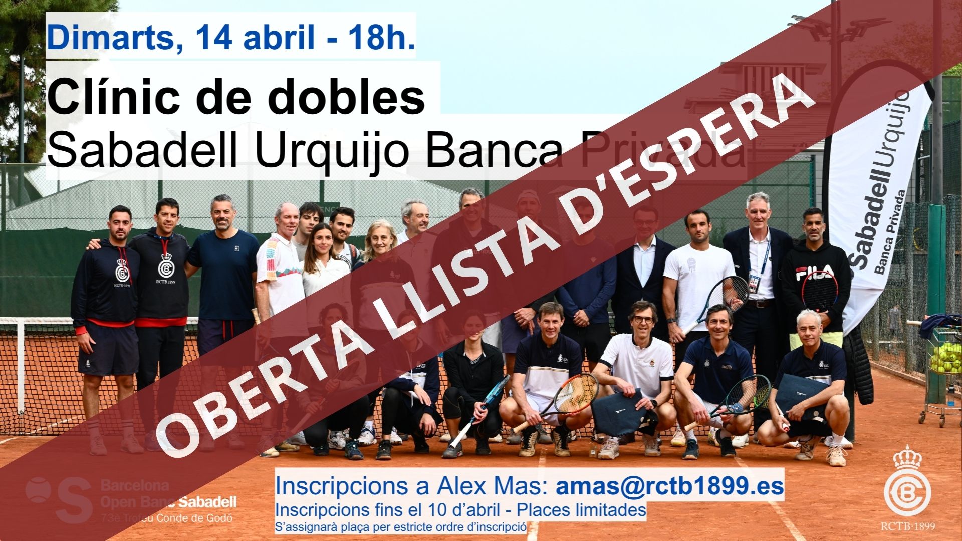 Clínic de Dobles Sabadell Urquijo Banca Privada