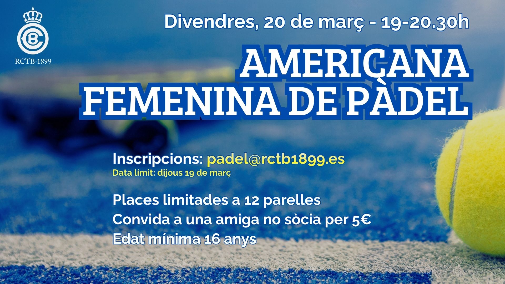 Americana femenina de pàdel
