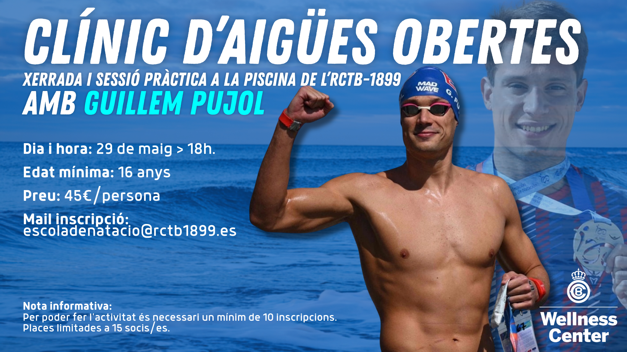 Clínic d'aigües obertes amb Guillem Pujol