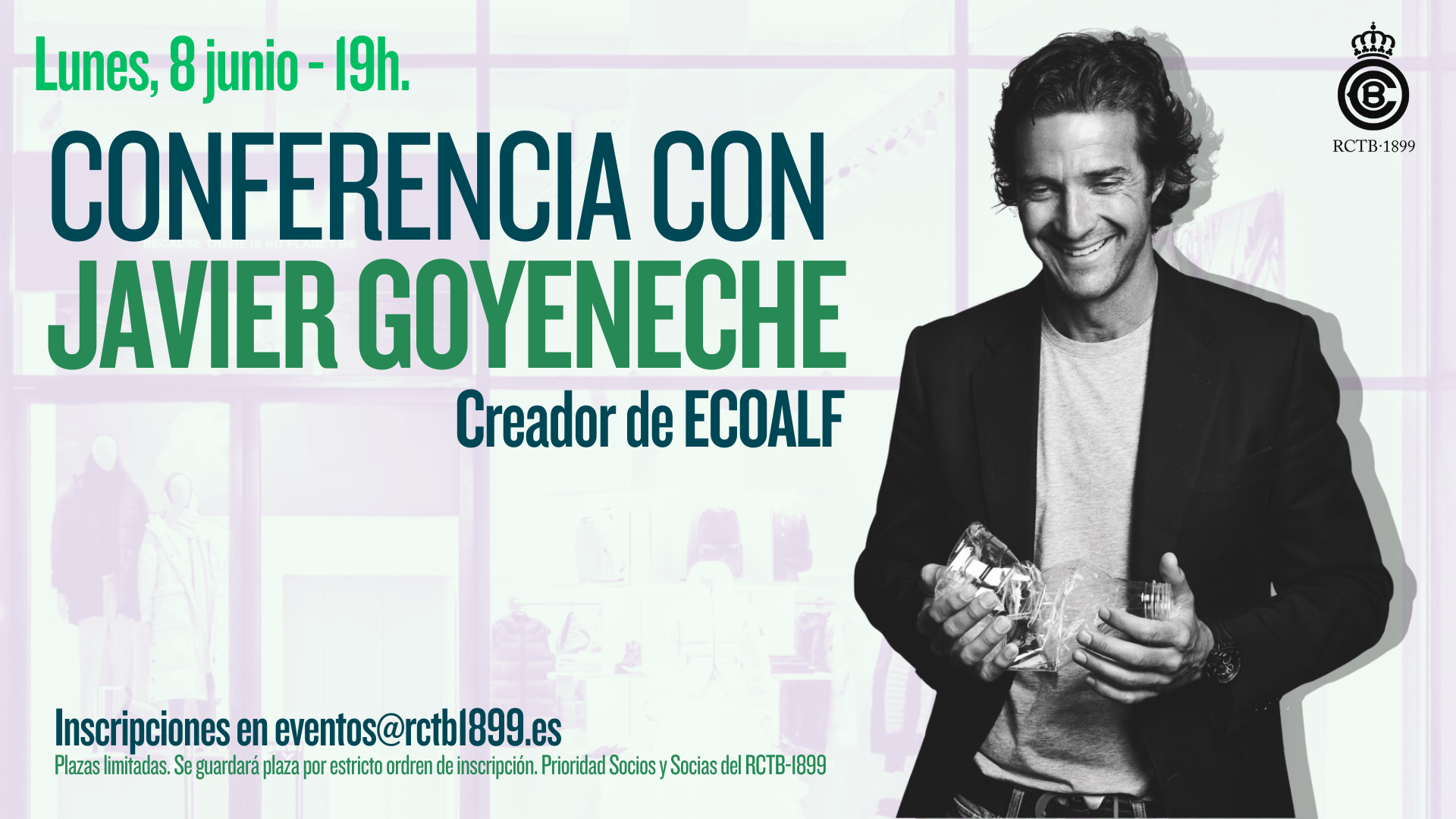 Conferencia con Javier Goyeneche, creador de ECOALF