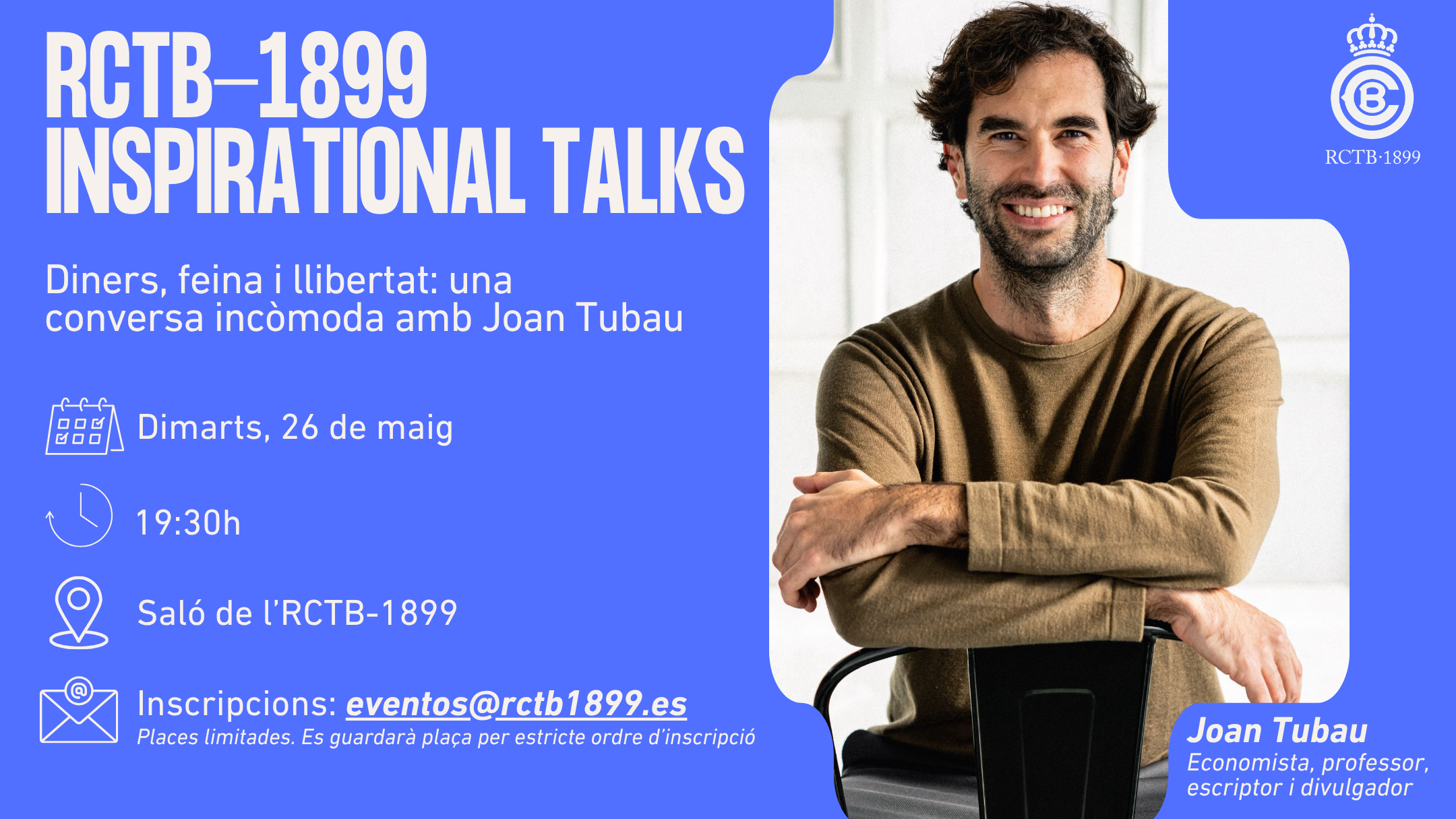 Inspirational Talks amb Joan Tubau