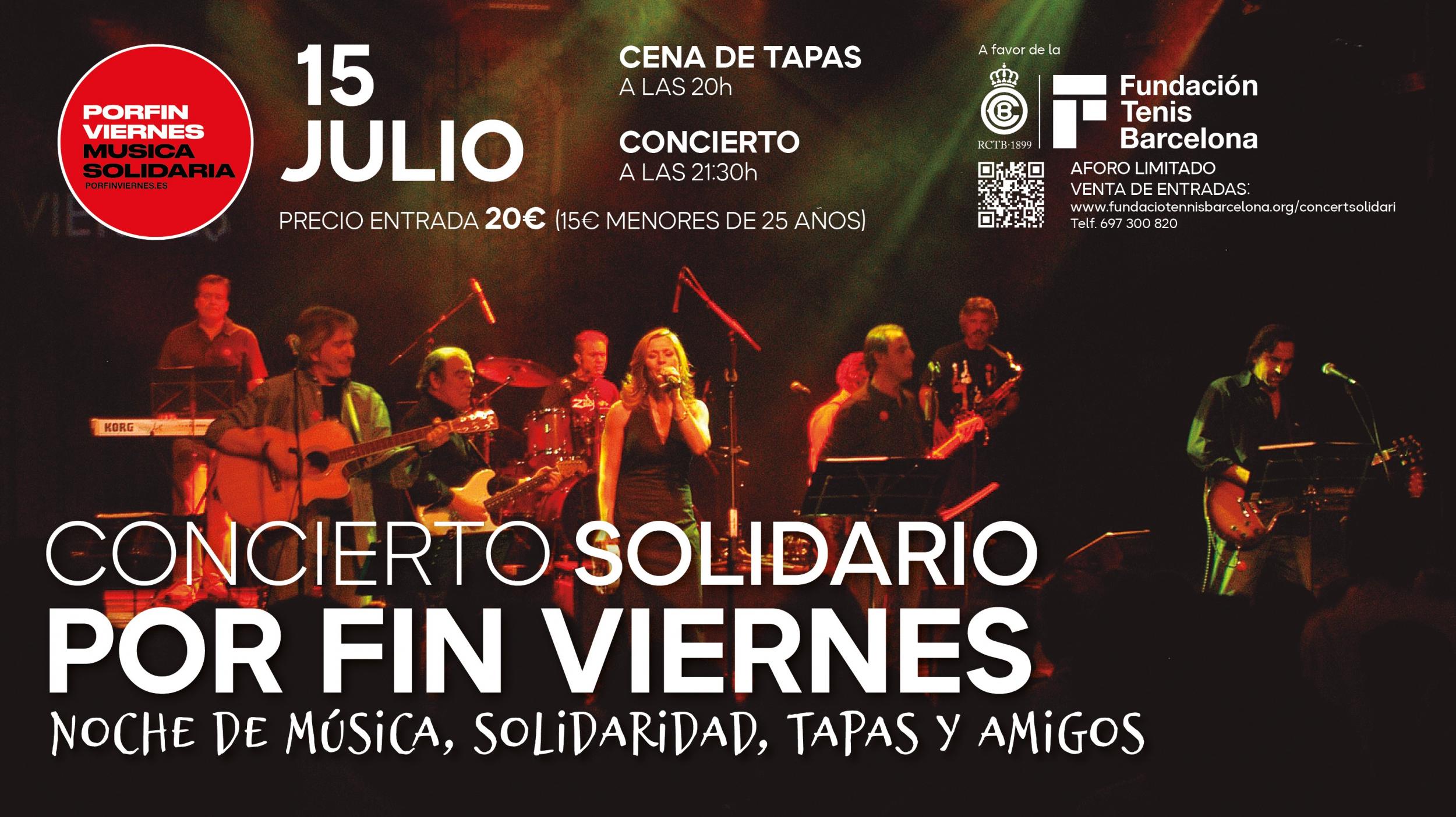 Concierto solidario de la Fundación Tenis Barcelona