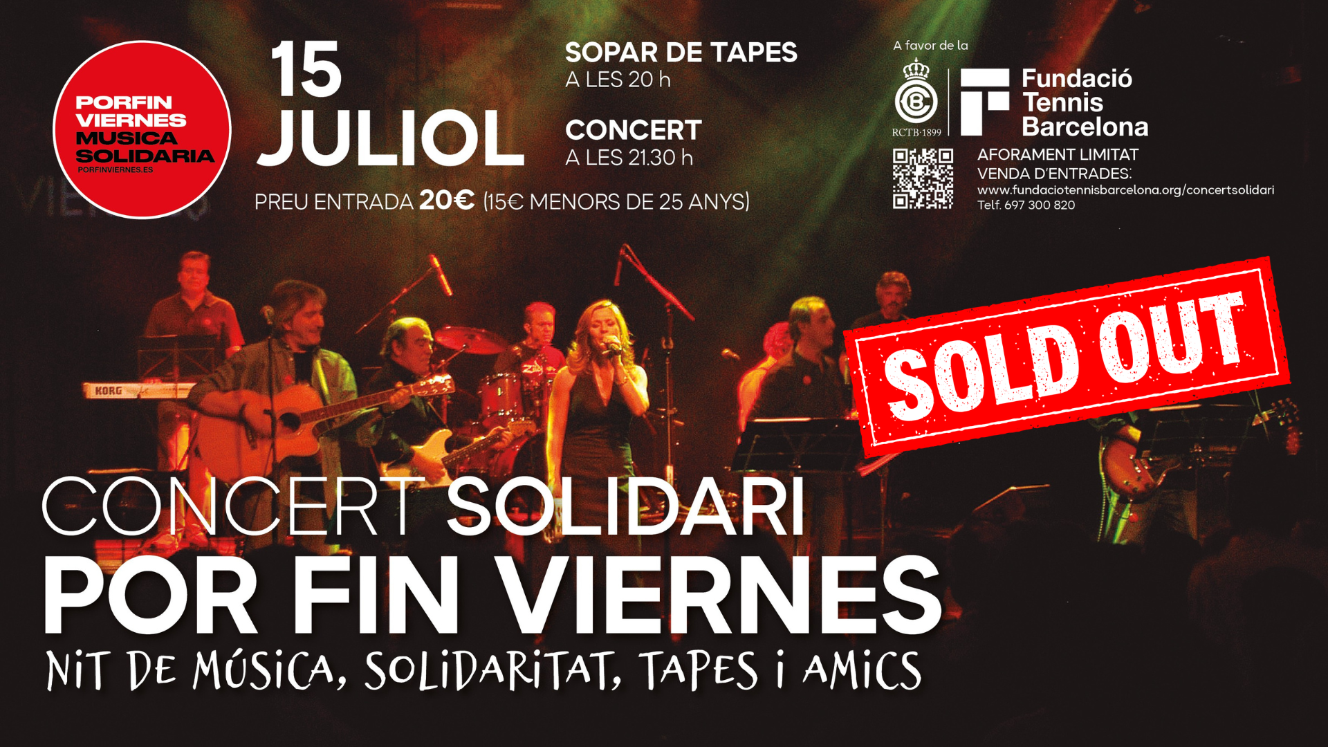 Concert solidari de la Fundació Tennis Barcelona