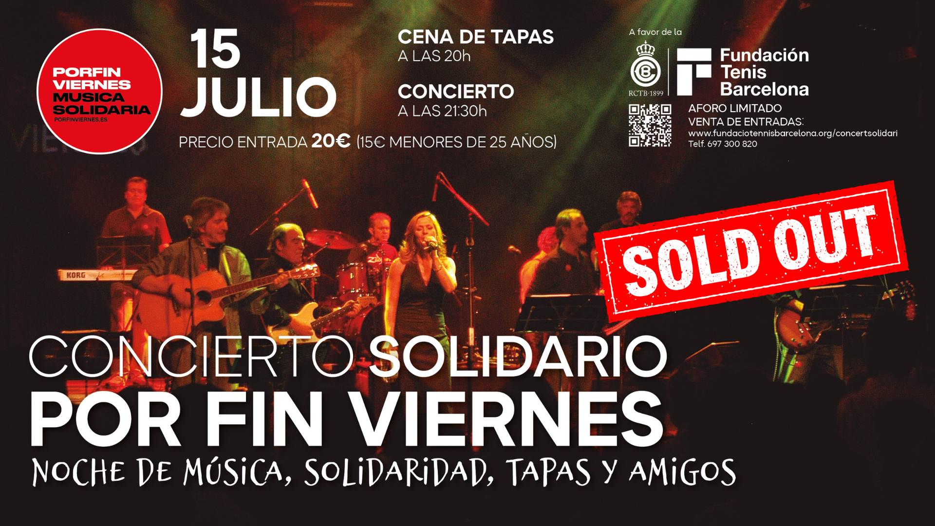 Concierto solidario de la Fundación Tenis Barcelona
