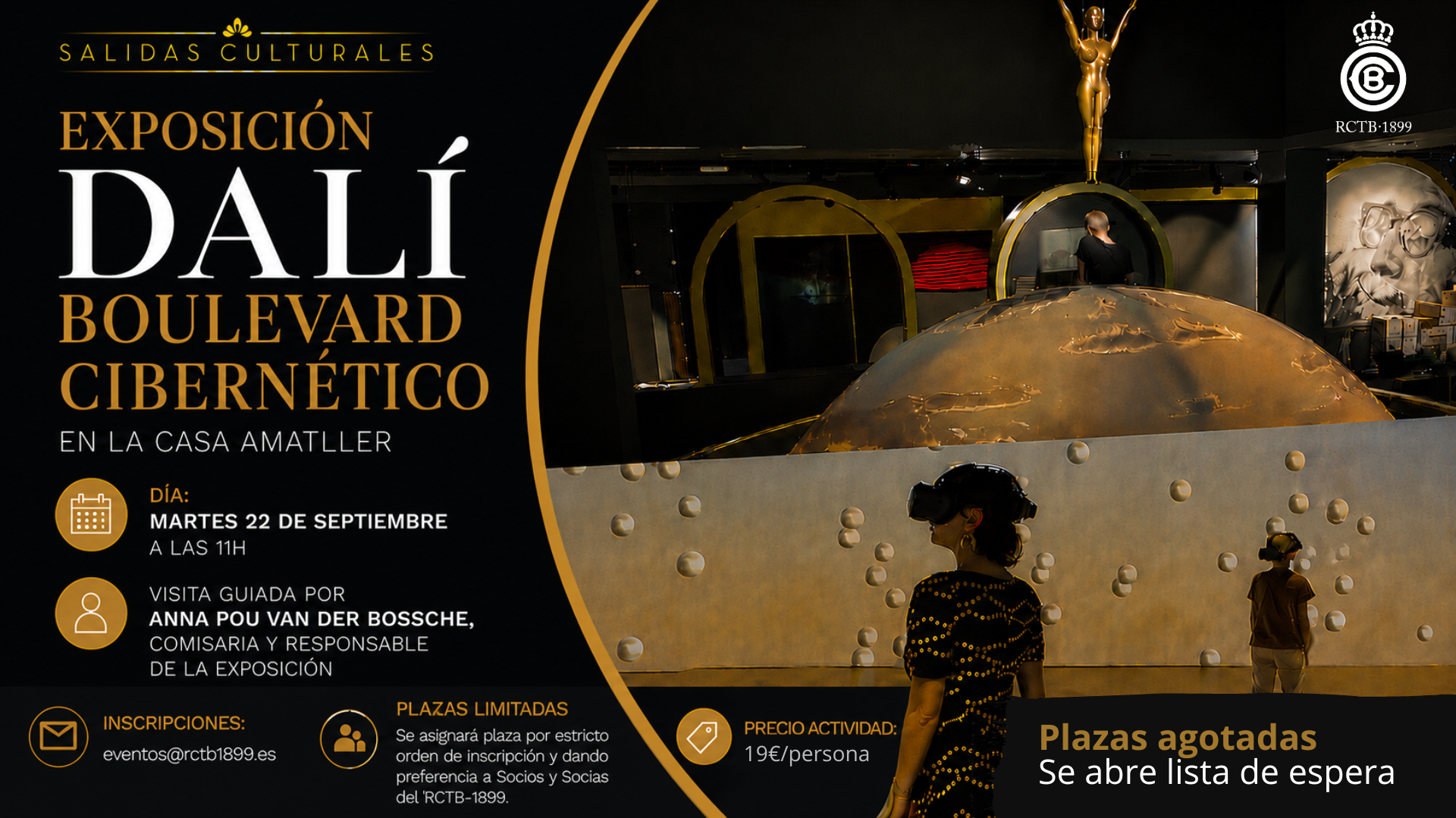 Exposición Dalí Boulevard Cibernético en Casa Amatller