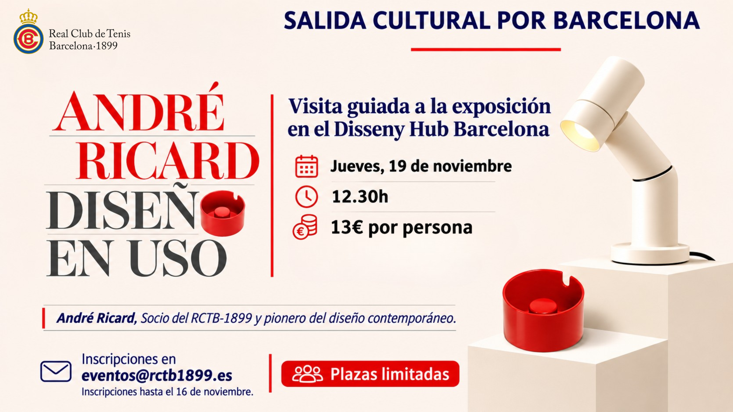 André Ricard. Diseño en uso