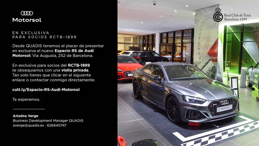 Nou espai RS de Audi Motorsol Nou espai RS de Audi Motorsol