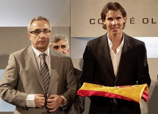Alejandro Blanco apuesta por Rafa Nadal como abanderado en Rio 2016 Alejandro Blanco apuesta por Rafa Nadal como abanderado en Rio 2016