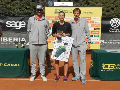 Marta Custic gana el ITF Júnior de la Academia Sánchez-Casal Marta Custic gana el ITF Júnior de la Academia Sánchez-Casal