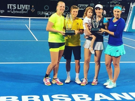 Mª José Martínez, finalista en dobles del WTA de Brisbane Mª José Martínez, finalista en dobles del WTA de Brisbane
