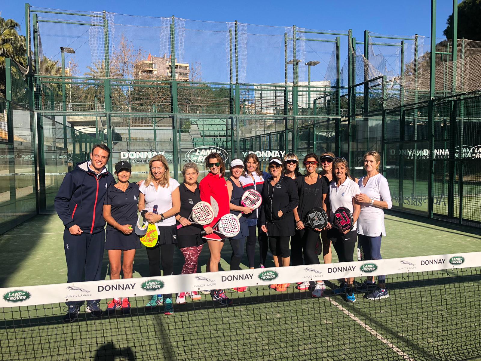 Disputado un Interclubs de pádel amistoso en el David Lloyd Club Turó |  Reial Club de Tennis Barcelona