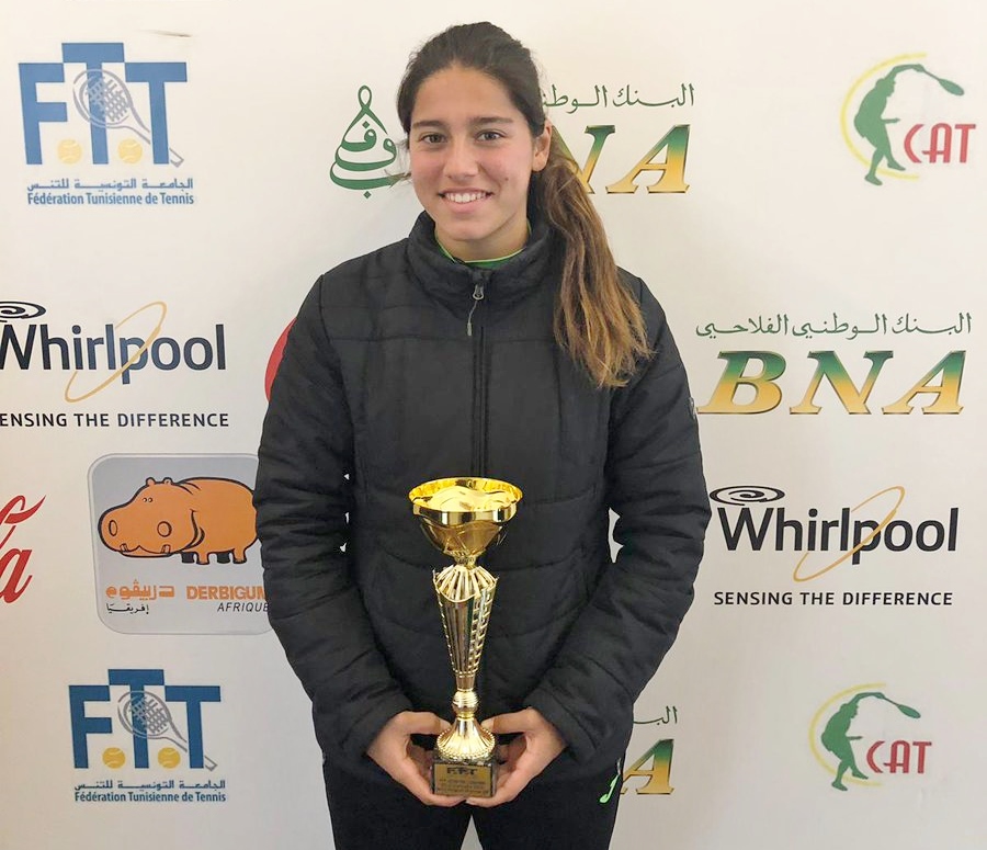 Jessica Bouzas, finalista de l’ITF Júnior de Tunísia