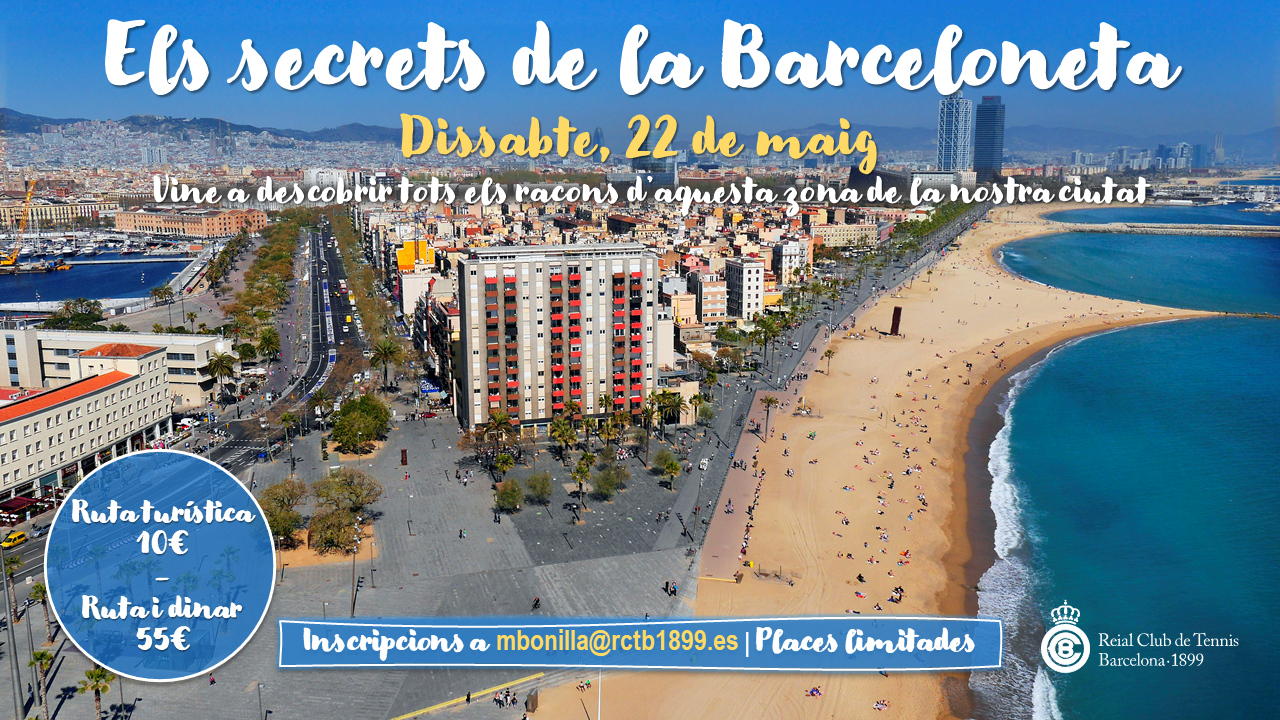 Vine a descobrir els Secrets de la Barceloneta!