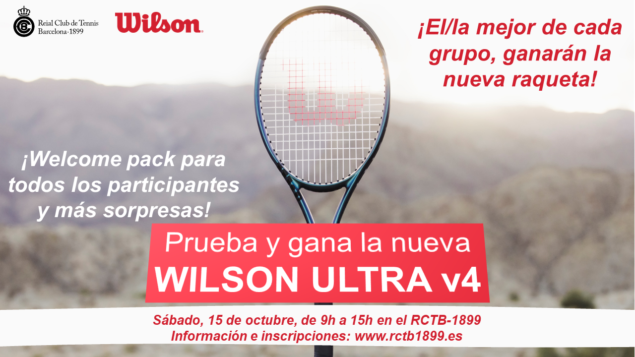 Gana la nueva Wilson Ultra V4