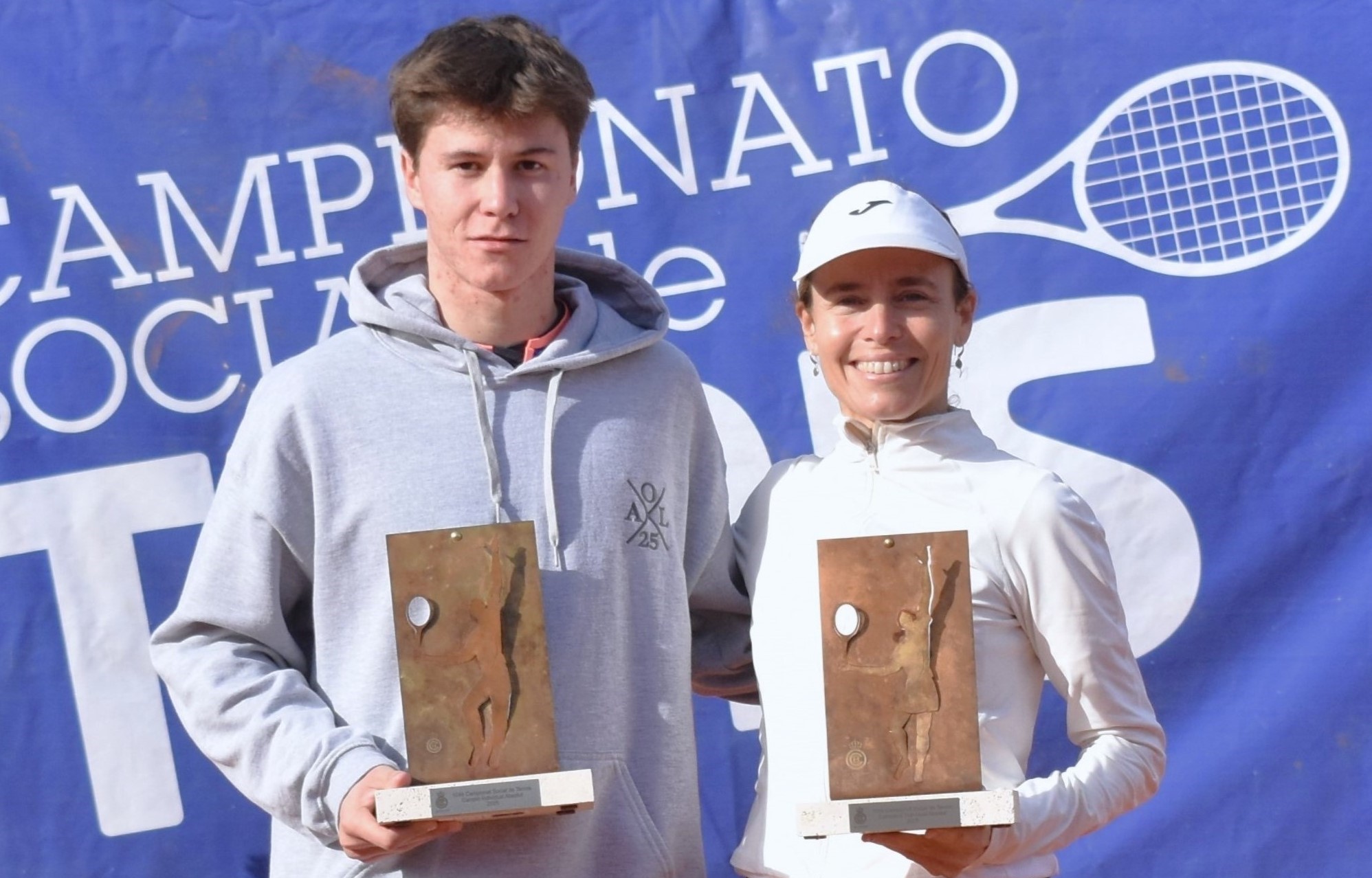 Ana Llaudet y Arnau Martínez, campeones absolutos del 104º Campeonato Social de Tenis del RCTB-1899