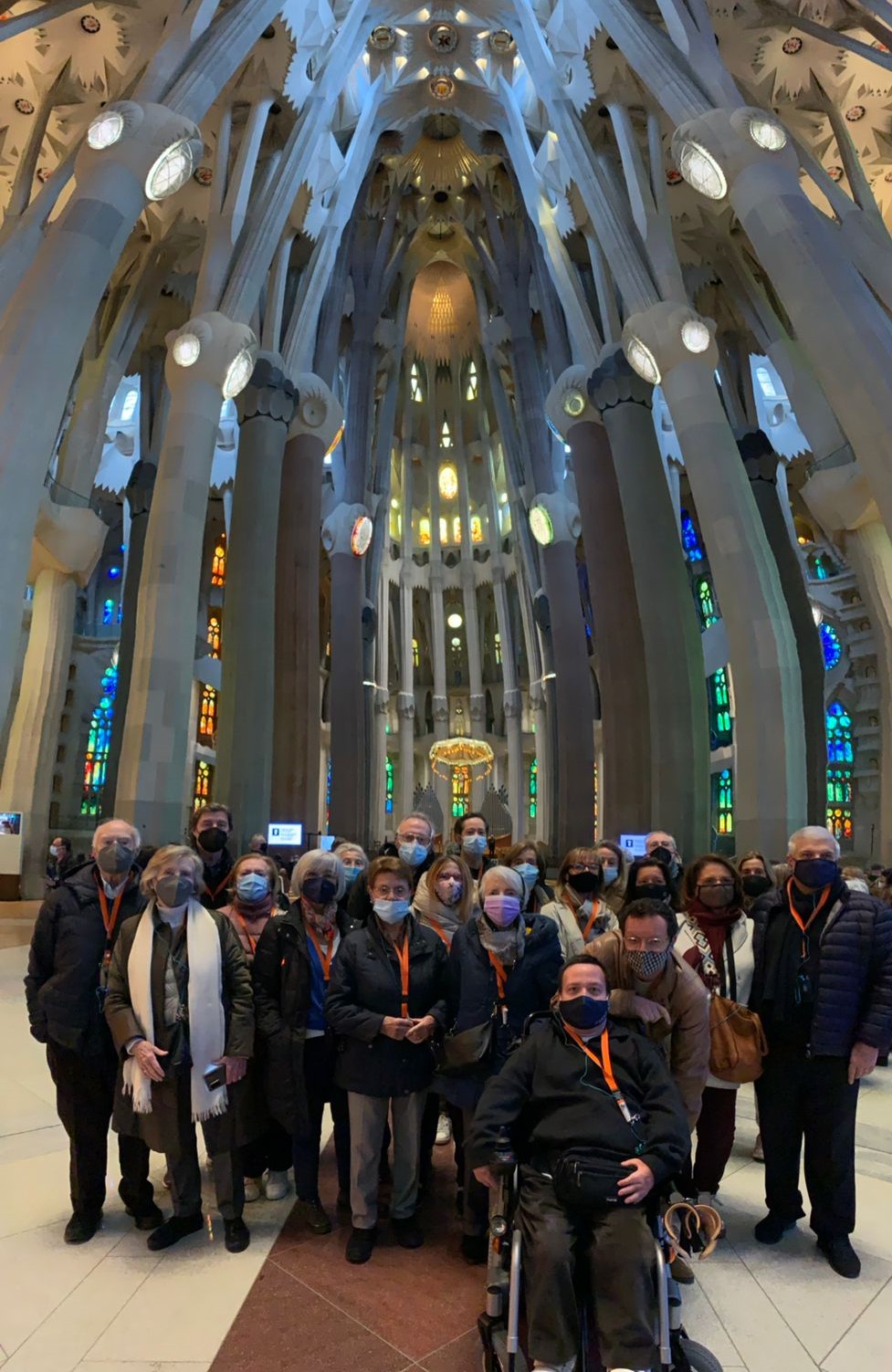 Celebrada la segona visita a la Sagrada Família