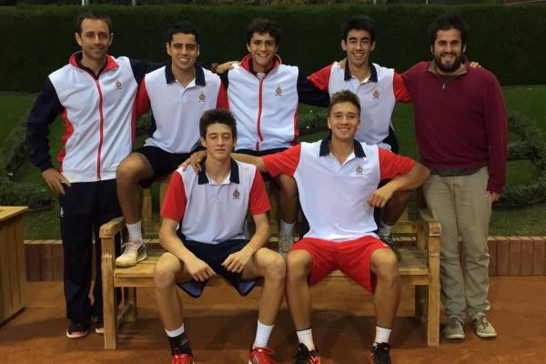 El equipo junior, Campeón de Cataluña