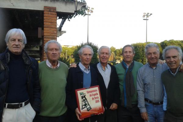 El equipo +70, Campeón de España