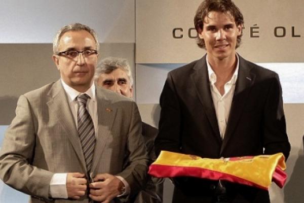 Alejandro Blanco apuesta por Rafa Nadal como abanderado en Rio 2016