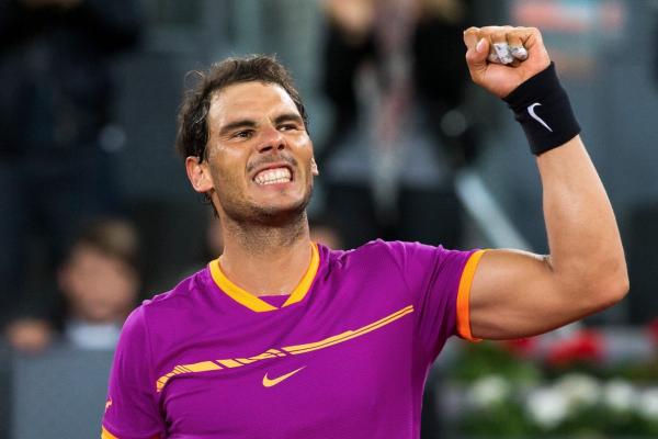 Rafa Nadal ya está en semifinales de Madrid