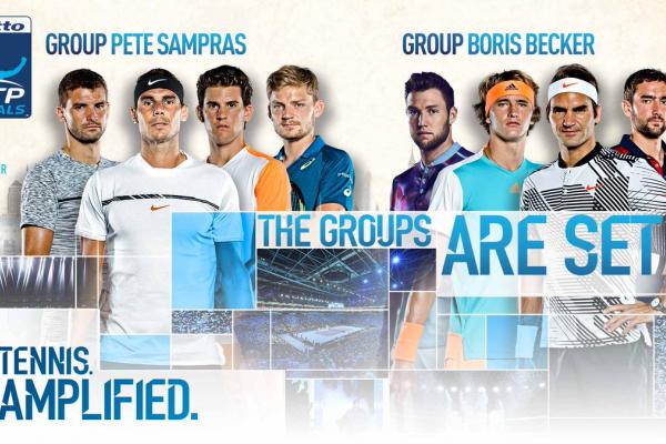 Definidos los grupos de las ATP Finals de Londres
