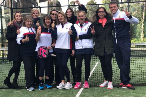 Campeonas de la 15ª Liga Interclubs Set Ball de Pádel femenino de segunda categoría