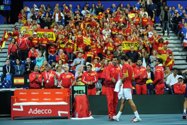 Copa Davis: Carreño, lesionat, cedeix el primer punt contra Paire