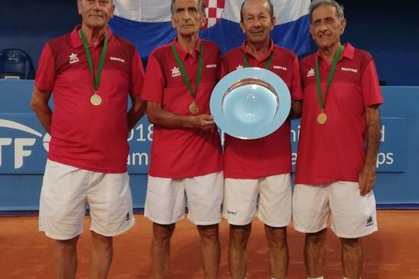 Luis Flor gana el Campeonato del Mundo con la selección Española MAPFRE +70