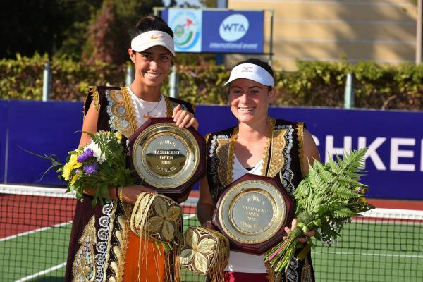 Olga Danilovic, campeona en dobles del WTA de Tashkent y nueva Top-100