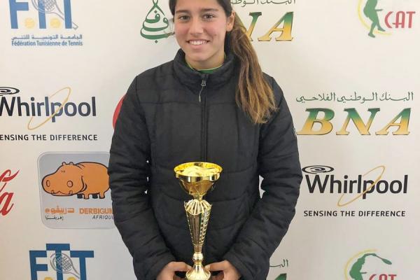 Jessica Bouzas, finalista de l’ITF Júnior de Tunísia