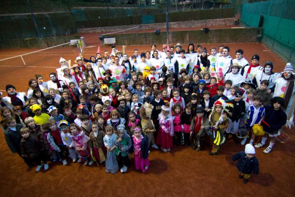 Fiesta de Carnaval en la Escuela de Tenis
