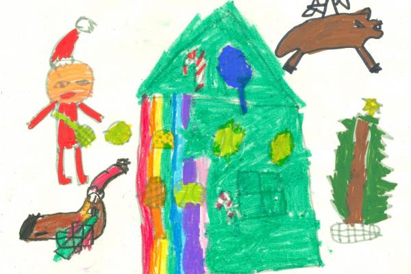 Dibujo de Nicolás Cuevas Sobejano (6 años)