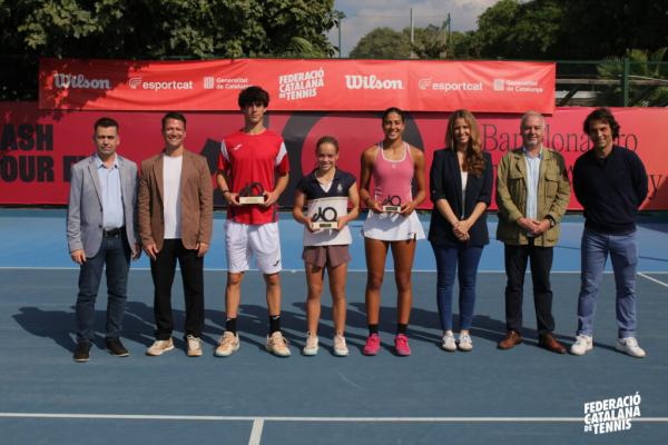 Maria Pascual, campiona del Catalonia Open Tennis Europe Sub 16
