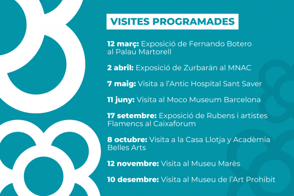 Comença un nou cicle de Sortides Culturals per Barcelona