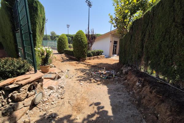 Actualització de les obres al Club