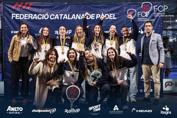 El equipo femenino se proclama Campeón de Cataluña de Pádel