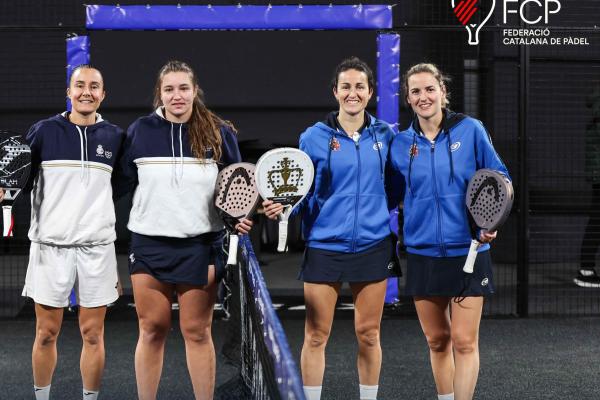 L'equip absolut femení de pàdel és Subcampió de Catalunya!