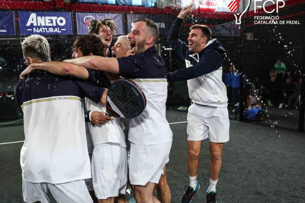 L'equip absolut masculí de pàdel és Campió de Catalunya!