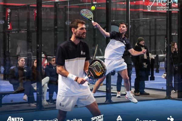 El equipo masculino es finalista en el Campeonato de Cataluña de pádel