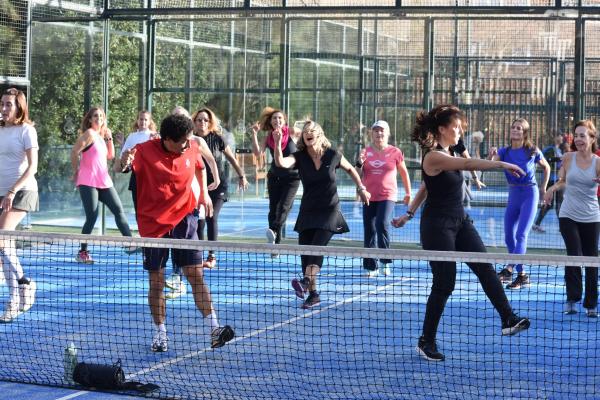 Molta diversió al Dance & Pàdel