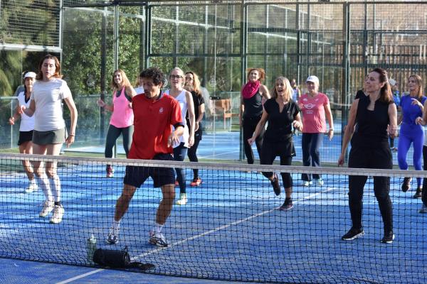 Molta diversió al Dance & Pàdel