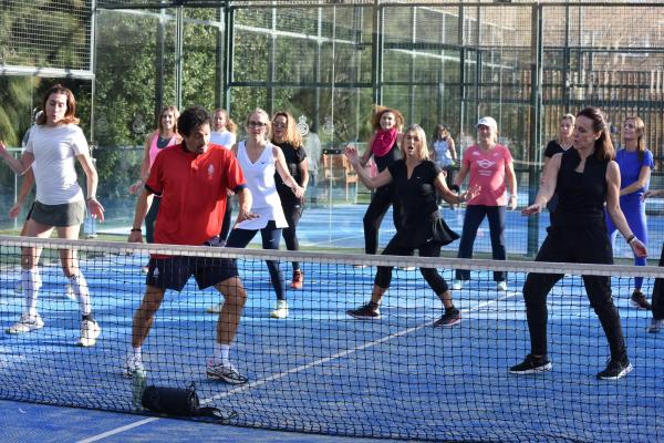 Molta diversió al Dance & Pàdel