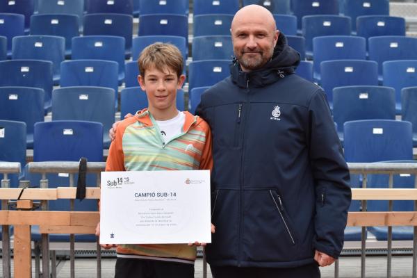 Víctor Pla, campió del Trofeu Conde de Godó Sub-14 by Esportcat intern de l'RCTB-1899